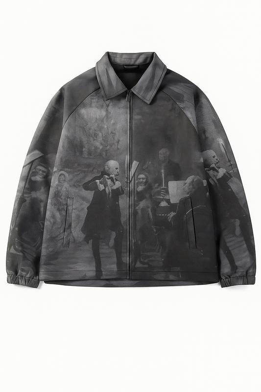 Baroque Symphony Hand-Painted Unisex Jacket